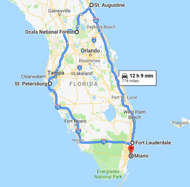 We have planned to spend 1 day in orlando (disney world) and 3 days in fort lauderdale/miami area. 10 Day Florida Road Trip Itinerary Brb Travel Blog